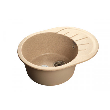 Мойка мраморная Granfest RONDO GF-R-580L песочная овальная (579 х 445) Мойка мраморная Granfest RONDO GF-R-580L песочная овальная (579 х 445)