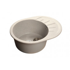 Мойка мраморная Granfest RONDO GF-R-580L серая овальная (579 х 445)