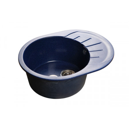 Мойка мраморная Granfest RONDO GF-R-580L синяя овальная (579 х 445) Мойка мраморная Granfest RONDO GF-R-580L синяя овальная (579 х 445)