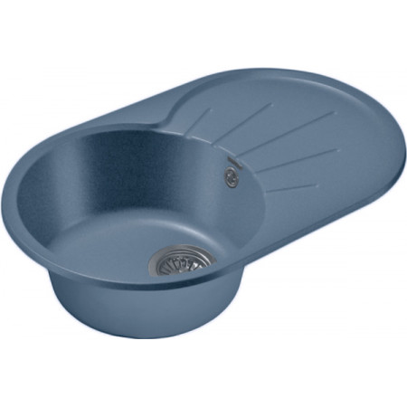 Мойка мраморная Granfest RONDO GF-R-750L графит овальная (746 х 455) Мойка мраморная Granfest RONDO GF-R-750L графит овальная (746 х 455)