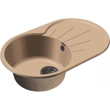 Мойка мраморная Granfest RONDO GF-R-750L песочная овальная (746 х 455) Мойка мраморная Granfest RONDO GF-R-750L песочная овальная (746 х 455)