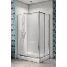 Душевой уголок BelBagno DUE-AH-2-120/80-C-Cr