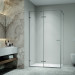 Душевой уголок с распашной дверью на петлях - RGW SV-040Gr 1200x800