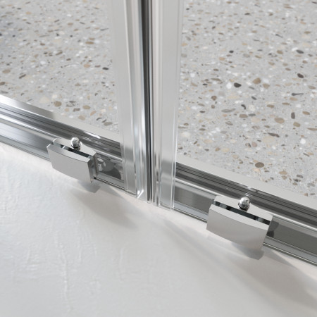 Дверь в проём BelBagno LUCE-BF-2-140-C-Cr