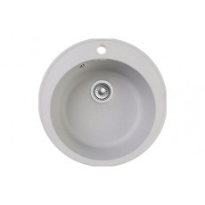 Мойка кварцевая Granfest QUARZ GF-Z-08 серая круглая 479