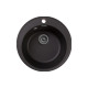 Мойка кварцевая Granfest QUARZ GF-Z-08 чёрная круглая 479 Мойка кварцевая Granfest QUARZ GF-Z-08 чёрная круглая 479