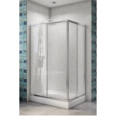 Душевой уголок BelBagno DUE-AH-2-100/80-C-Cr