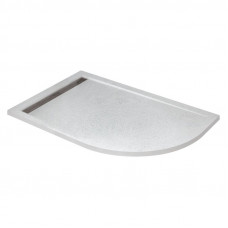 Поддон из искусственного мрамора 120х90 Cezares TRAY-AS-RH-120/90-550-30-W-L без сифона