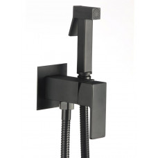 Гигиенический душ встраиваемый черный матовый S-FXQ008H Savol