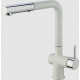 HD90566CR1KM Cox смеситель для кухни с выдвижной лейкой, ULTRAWHITE