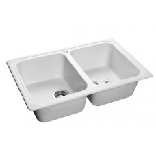 Мойка мраморная Granfest STANDART GF-S-780K иней (786 х 500)