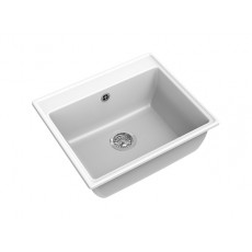 Мойка мраморная Granfest VERTEX GF-V-580 иней (580 х 500)