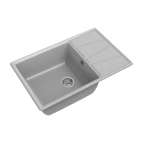 Мойка мраморная Granfest VERTEX GF-V-780L серая (780 х 500) Мойка мраморная Granfest VERTEX GF-V-780L серая (780 х 500)