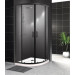 Душевой уголок BelBagno UNO-195-R-2-100-C-NERO