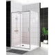 Душевой уголок BelBagno UNO-AH-1-100/80-C-Cr Душевой уголок BelBagno UNO-AH-1-100/80-C-Cr