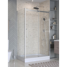 Душевой уголок BelBagno MARINO-2-AH-1-130/90-C-CR 130х90см профиль хром, стекло прозрачное