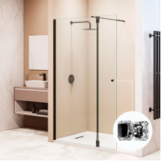 Душевая перегородка RGW WA-054B (WA-010B + Z-072B) 1000