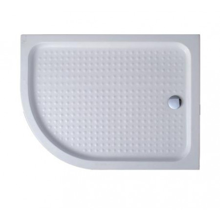 Поддон акриловый 120х100 правосторонний Cezares TRAY-A-RH-120/100-550-15-W-R с сифоном
