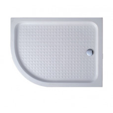Поддон акриловый 120х80 правосторонний Cezares TRAY-A-RH-120/80-550-15-W-R с сифоном