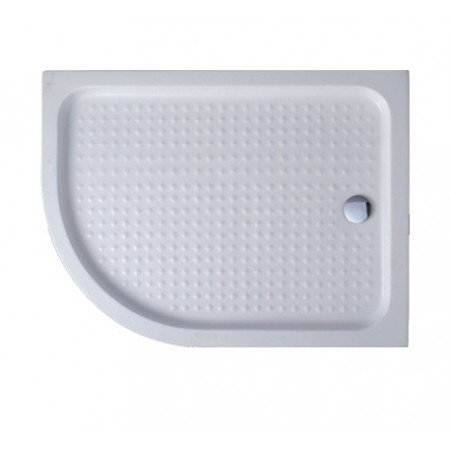 Поддон акриловый 120х80 правосторонний Cezares TRAY-A-RH-120/80-550-15-W-R с сифоном