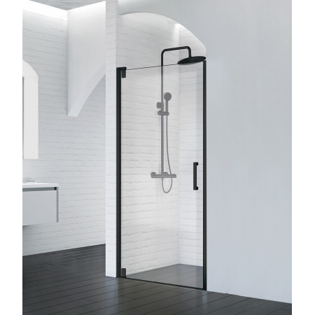Душевая дверь BelBagno MARMI-B-1-90-C-NERO Душевая дверь BelBagno MARMI-B-1-90-C-NERO