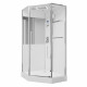 Душевая кабина Black & White G8895 с парогенератором Душевая кабина Black & White G8895 с парогенератором