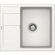 Мойка кварцевая Schock Optima 45D Cristalite 580х500 альпина