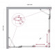 Душевой уголок LUCE-AH-22-130/120-C-Cr Душевой уголок LUCE-AH-22-130/120-C-Cr