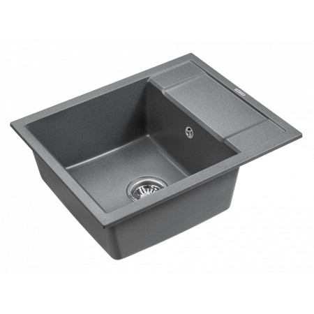 Мойка кварцевая FLUGEN 50-600, IT-GRANIT, PM216050-DG, графит, 600х500 мм, Paulmark Мойка кварцевая FLUGEN 50-600, IT-GRANIT, PM216050-DG, графит, 600х500 мм, Paulmark