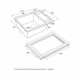 Мойка кварцевая FLUGEN 50-600, IT-GRANIT, PM216050-GR, серый, 600х500 мм, Paulmark Мойка кварцевая FLUGEN 50-600, IT-GRANIT, PM216050-GR, серый, 600х500 мм, Paulmark