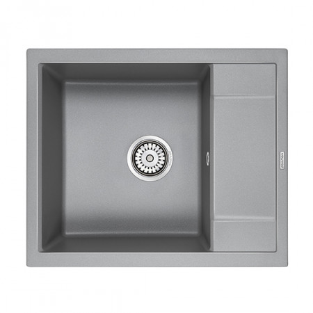 Мойка кварцевая FLUGEN 50-600, IT-GRANIT, PM216050-GRM, серый металлик, 600х500 мм, Paulmark Мойка кварцевая FLUGEN 50-600, IT-GRANIT, PM216050-GRM, серый металлик, 600х500 мм, Paulmark