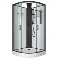Душевая кабина Grossman Elegans GR251 (90х90х217) дверь раздвижная,5 мест