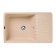 Мойка кварцевая Granfest QUARZ GF-ZW-72 бежевый (760 х 480)
