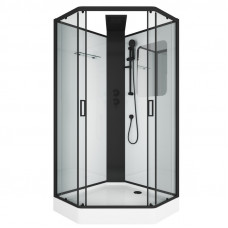 Душевая кабина Grossman Elegans GR251D (90х90х217) дверь раздвижная,5 мест