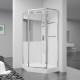 Душевая кабина Black & White G8895 с парогенератором Душевая кабина Black & White G8895 с парогенератором