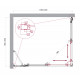 Душевой уголок BelBagno LUCE-AH-21-120/100-C-Cr Душевой уголок BelBagno LUCE-AH-21-120/100-C-Cr