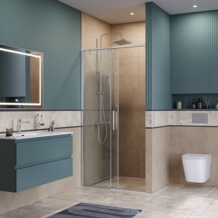 Душевая дверь шириной 120см BelBagno SOFT_CLOSE-1-BF-1-120-C-Cr профиль хром, стекло прозрачное Душевая дверь шириной 120см BelBagno SOFT_CLOSE-1-BF-1-120-C-Cr профиль хром, стекло прозрачное