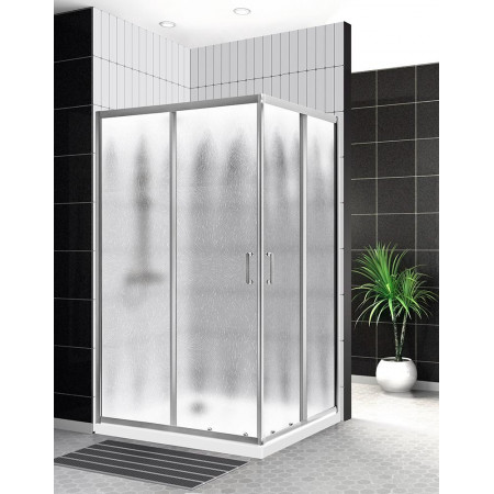 Душевой уголок BelBagno UNO-195-AH-2-120/90-CH-CR Душевой уголок BelBagno UNO-195-AH-2-120/90-CH-CR