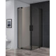 Душевой уголок Cezares SLIDER-A-2-80/90-BR-NERO Душевой уголок Cezares SLIDER-A-2-80/90-BR-NERO