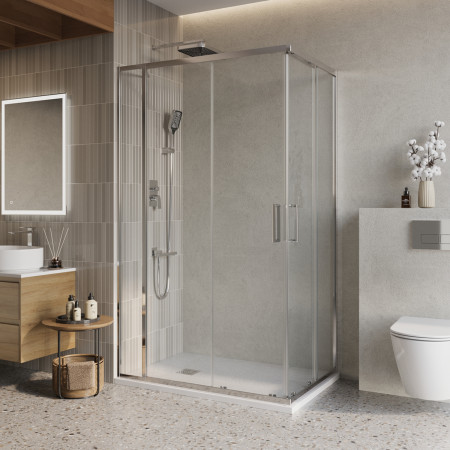 Душевой уголок BelBagno LUCE-AH-21-125/80-C-Cr Душевой уголок BelBagno LUCE-AH-21-125/80-C-Cr