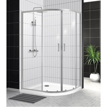 Душевой уголок BelBagno UNO-195-RH-2-120/80-C-Cr