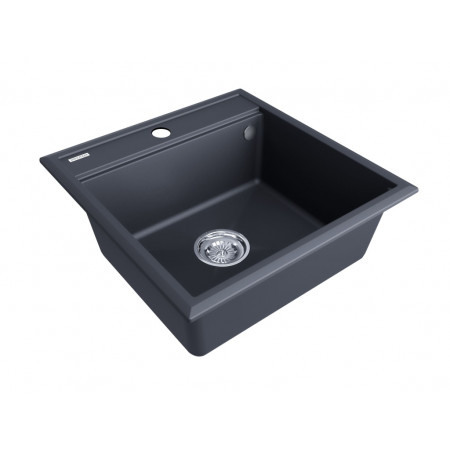 Мойка кварцевая STEPIA 50, IT-GRANIT, PM115051-AN, антрацит, 500х510, Paulmark