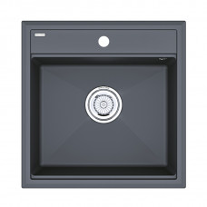 Мойка кварцевая STEPIA 50, IT-GRANIT, PM115051-AN, антрацит, 500х510, Paulmark