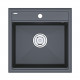 Мойка кварцевая STEPIA 50, IT-GRANIT, PM115051-AN, антрацит, 500х510, Paulmark