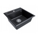 Мойка кварцевая STEPIA 50, IT-GRANIT, PM115051-BLM, черный металлик, 500х510, Paulmark Мойка кварцевая STEPIA 50, IT-GRANIT, PM115051-BLM, черный металлик, 500х510, Paulmark