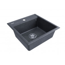 Мойка кварцевая STEPIA 50, IT-GRANIT, PM115051-DG, графит, 500х510, Paulmark