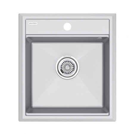 Мойка кварцевая STEPIA 50, IT-GRANIT, PM115051-GRM , серый металлик, 500х510, Paulmark Мойка кварцевая STEPIA 50, IT-GRANIT, PM115051-GRM , серый металлик, 500х510, Paulmark