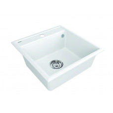 Мойка кварцевая STEPIA 50, IT-GRANIT, PM115051-WH , белый, 500х510, Paulmark
