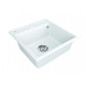 Мойка кварцевая STEPIA 50, IT-GRANIT, PM115051-WH , белый, 500х510, Paulmark Мойка кварцевая STEPIA 50, IT-GRANIT, PM115051-WH , белый, 500х510, Paulmark