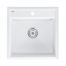 Мойка кварцевая STEPIA 50, IT-GRANIT, PM115051-WH , белый, 500х510, Paulmark